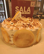 Tarta de limón con merengue sueco